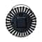 Glitzhome® 10" Woven Solar Powered Outdoor Hanging Lantern